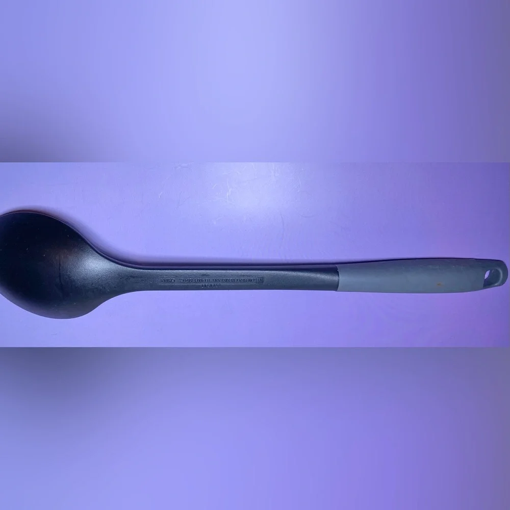 Select by Calphalon 3pc Nylon Kitchen Utensil Set Spoon Slotted Spoon Pasta Fork